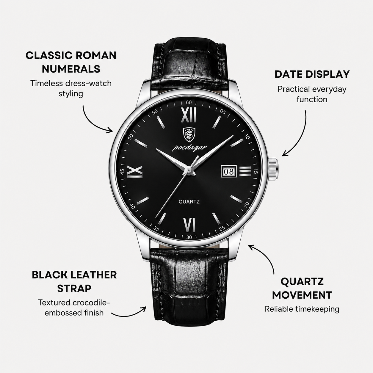 Classic Noir Silver